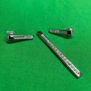 Swarovski Crystal Pendant & Earrings